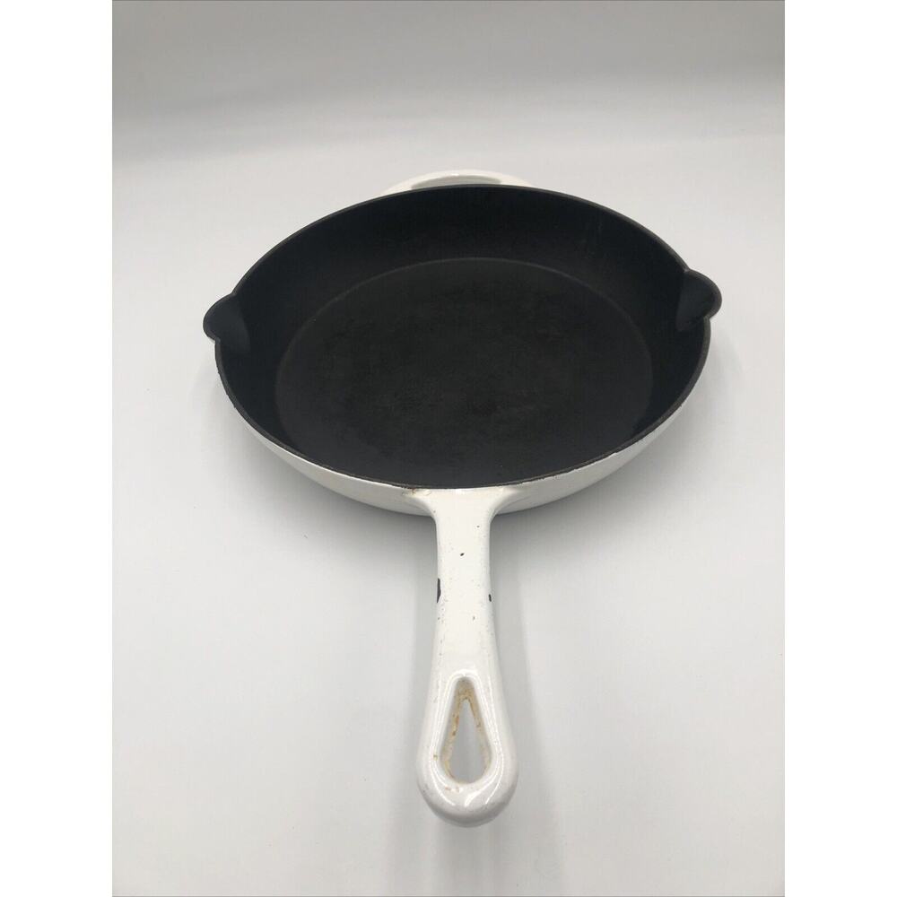 Threshold Cast Iron White 12” Frying Pan Cast Iron Frying Pan